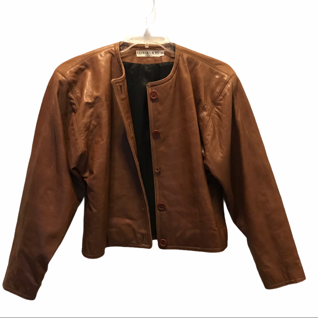 Gloria Sachs Vintage Leather Jacket